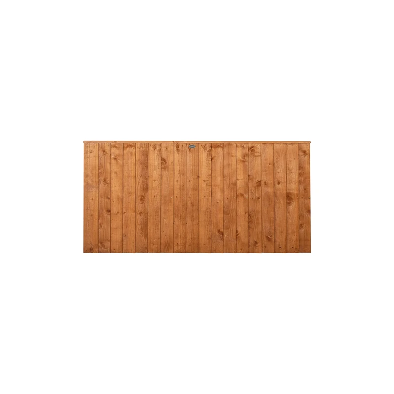 Forest Garden 6ft x 5ft (1.83m x 1.54m) Closeboard Board Fence Panel - Pack of 5