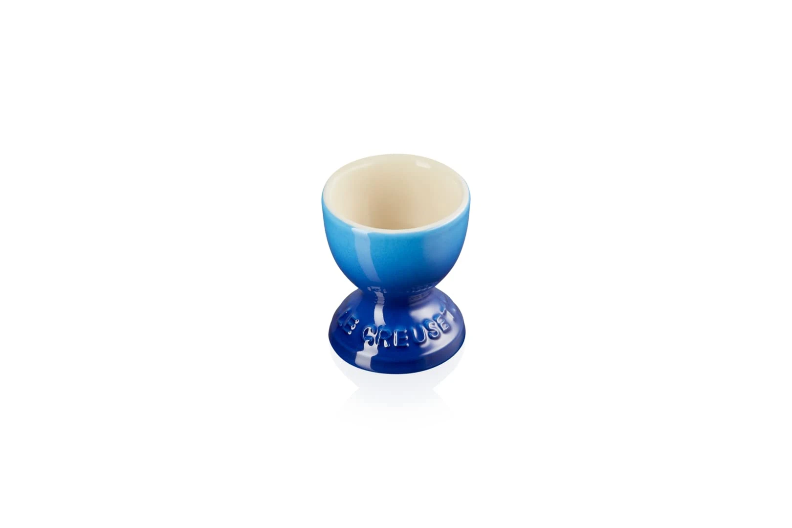 Le Creuset Stoneware Footed Egg Cup, 9 g, 5.3 x 5.3 x 5.9 cm, Azure, 71702002200099