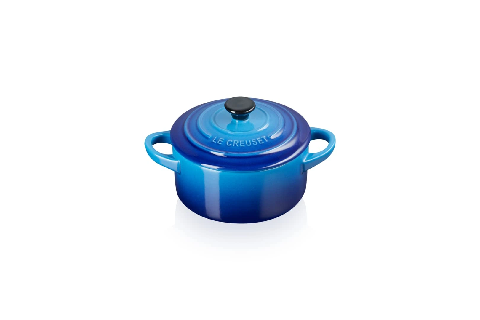 LE CREUSET Stoneware Petite Round Casserole, 0.25 L, Azure, 71901102200100