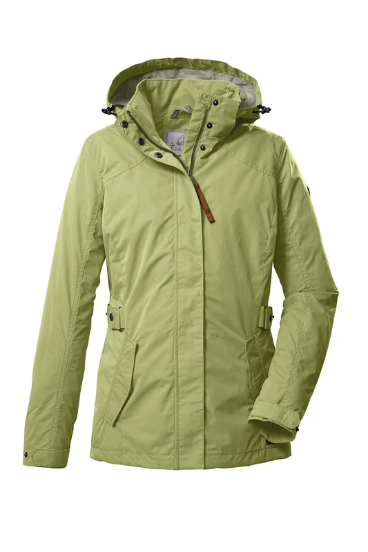 G.I.G.A. DX GS 104 Wmn Jckt Functional Outdoor Jacket with Zip-Off Hood, Pistachio, 34 (EU)