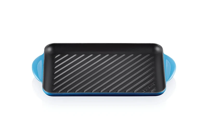 LE CREUSET Rectangular Grill 32cm Azure Blue