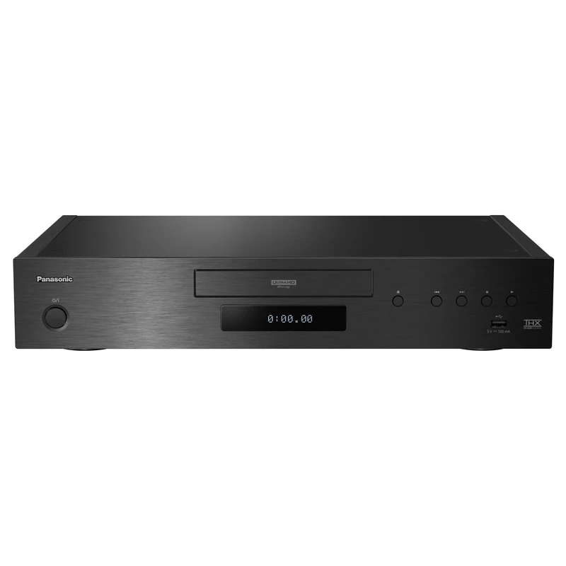 Panasonic DP-UB9000EB1 4K Ultra HD Blu-Ray Player, HDR10+ & Dolby Vision, Smart Ready, Aluminium, Black