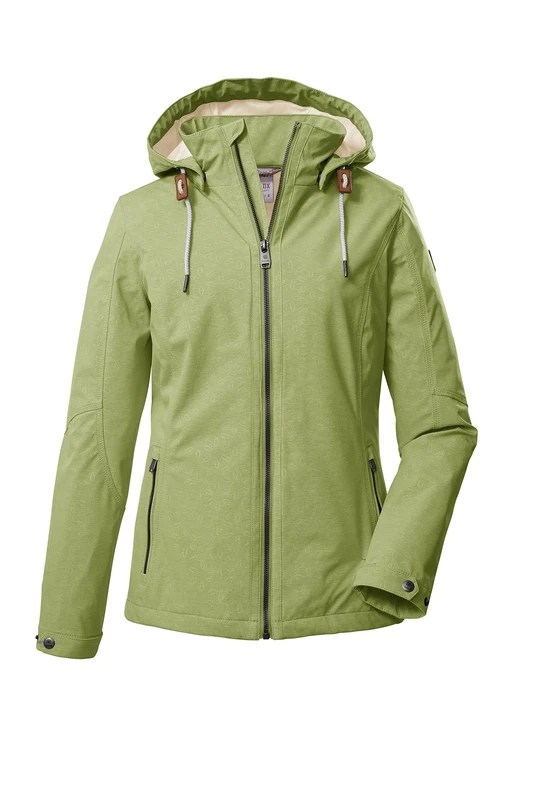 G.I.G.A. DX Women's GS 141 Wmn Sftshll Jacket Casual Softshell Outdoor Jacket with Zip-Off Hood