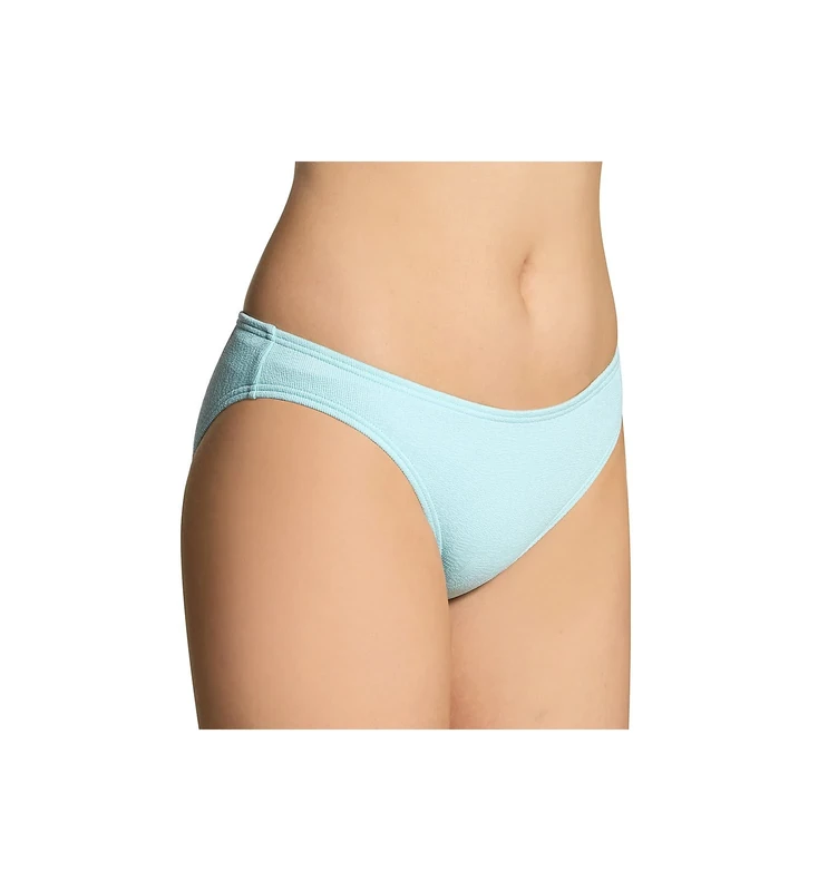 Vince Camuto Women's Marea Texture Classic Bikini Swim Bottom V85523, Coastal Blue, M