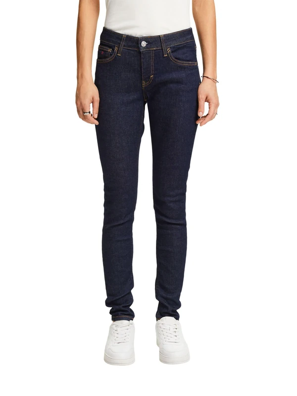 ESPRIT Women's Jeans, 900/Blue Rinse, 24 W/30 L