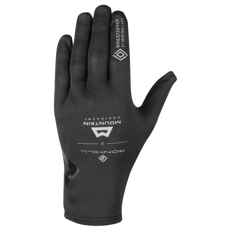 Ronhill Running, Gore-Tex Windstopper Glove, All Black, Size L - Image 1