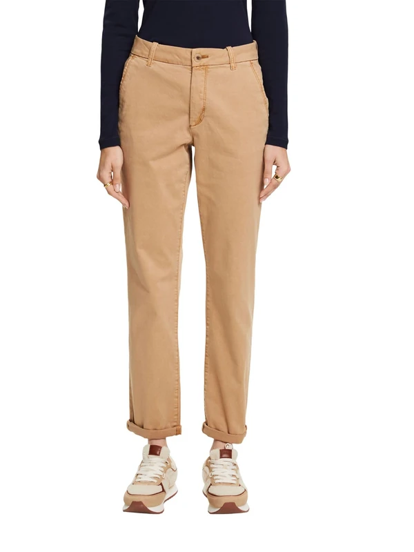 ESPRIT Women's 993ee1b328 Pants, 270/Beige, 30W x 30L