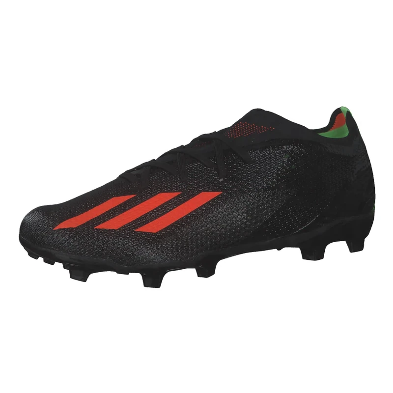adidas Unisex X Speedportal.2 Fg Trainers, Core Black Solar Red Team Solar Green, 5 UK