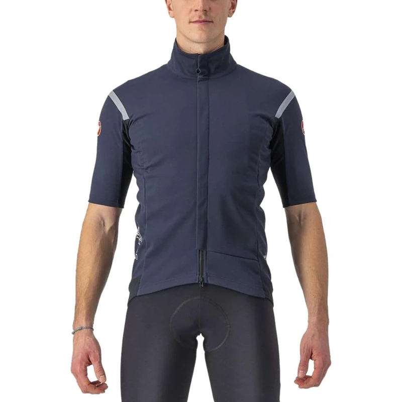 CASTELLI 4522512-424 GABBA RoS 2 Jacket Men's BELGIAN BLUE/SILVER REFLEX Size XL