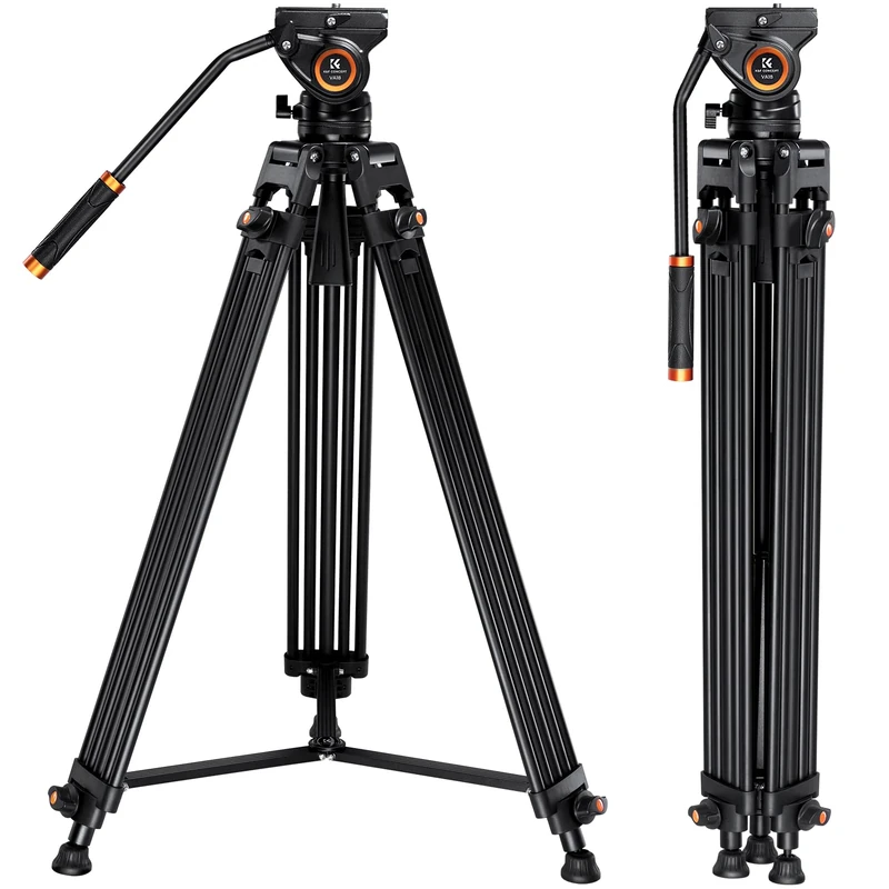 K&F Concept 72" Heavy Duty Video Tripod