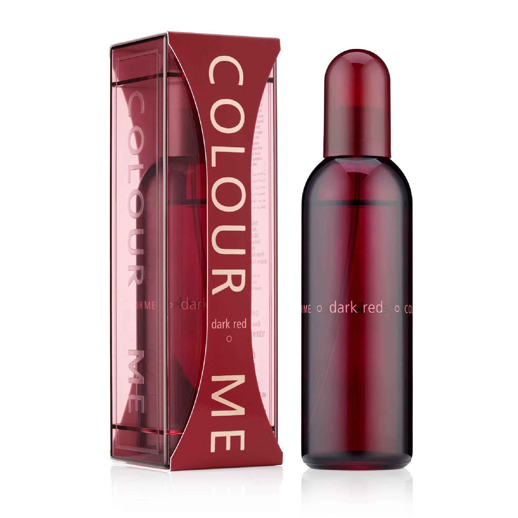 Colour Me Dark Red Perfume for Men and Women. 100ml Eau de Parfum Luxury Fragrance - Mens & Ladies Perfume, Long Lasting and Aftershave by Milton-Lloyd