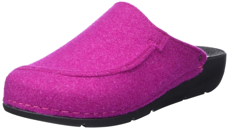 Berkemann Women's Neah slippers, Dark fuchsia, 6 UK - Image 1
