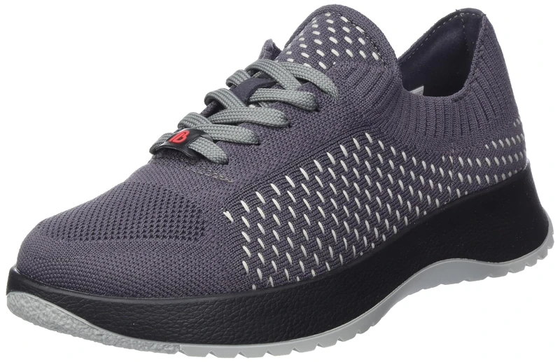 Berkemann Women's Lexi Trainers, Grey Light Grey, 3.5 UK
