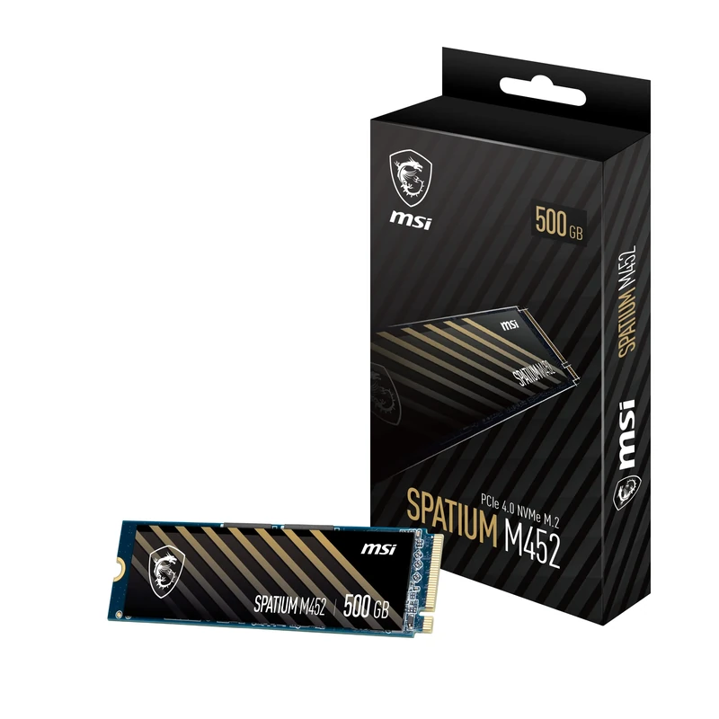 MSI SPATIUM M452 PCIe 4.0 NVMe M.2 500 GB