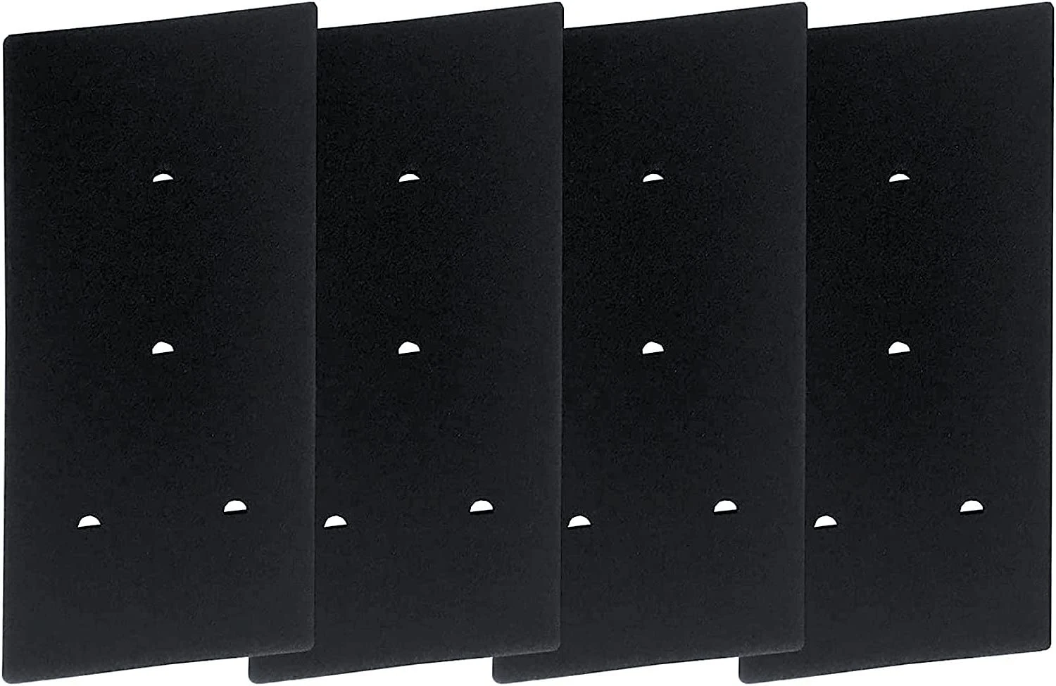 Set of 4 Filters for Bauknecht Privileg Whirlpool HX 481010716911 Dryer, Heat Pump Dryer, Fine - Coarse 230 x 115 x 14 mm, Sponge Filter, Filter Mat, Condenser Dryer, Sponge 100% Made in Germany