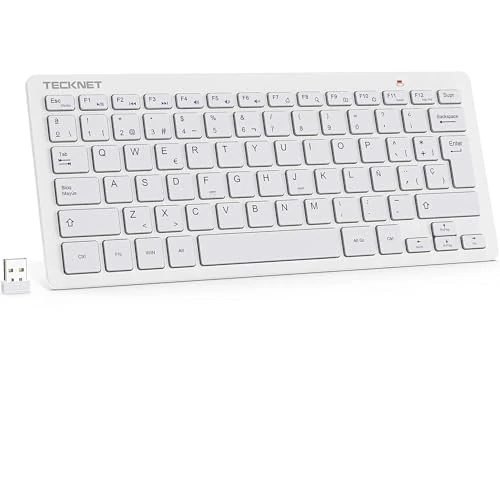 TECKNET 2.4G Ergonomic Wireless Keyboard
