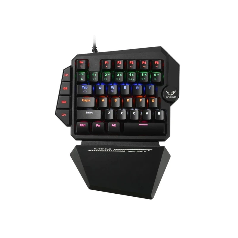 WE Gamium Wired Mechanical Gaming Keyboard - 35 Keys - Black