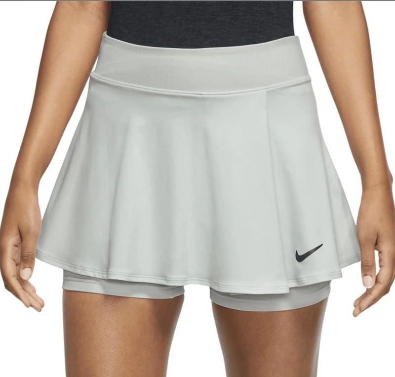 NIKE DH9552-034 W NKCT DF VCTRY SKRT Flouncy Pants Women's Light Silver/Black Size M - Image 1