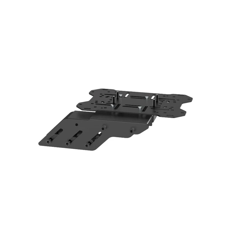 OPLITE OP FSH Simulation Stand GTR S3 SimRace and FlightSim Holder, Black, 9.5 x 21.3 x 40 cm