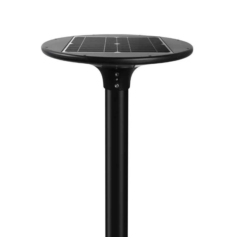 20W solar street light, 2300lm outdoor solar lamp. With 4000K natural white light. Perfect for parking lots, courtyards, businesses, etc. IP65 waterproof, completely wireless. Pole not included.