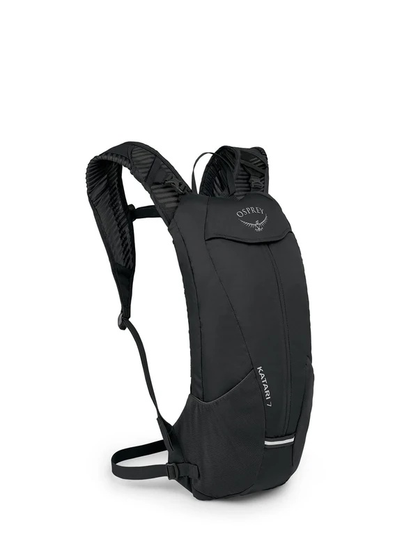 Osprey Katari 7L Men's Biking Backpack with Hydraulics Reservoir, Black