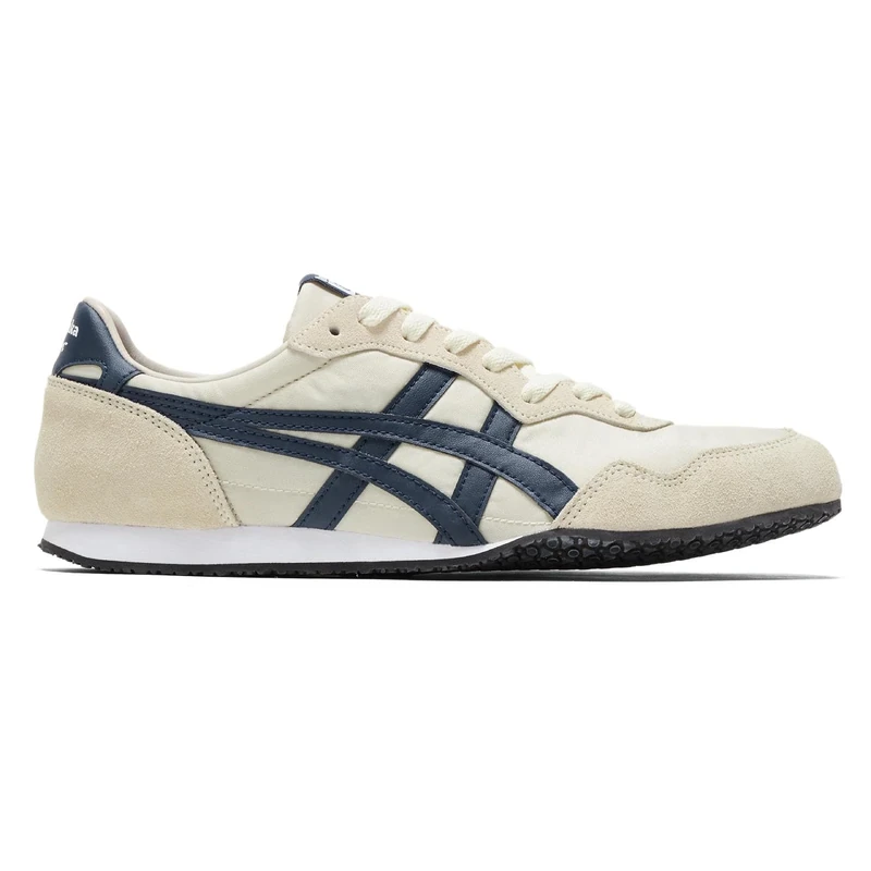 Onitsuka Tiger Women's Serrano Shoes 1182A017, Birch/Peacoat, 5.5 - Image 1