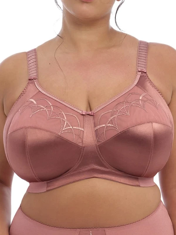 Elomi Morgan Wired Banded Bra (36GG, Cameo Rose) (EL4110)