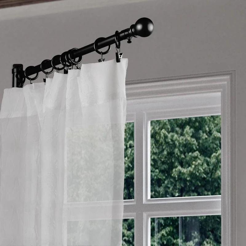 5/8" Swing Rod 17-26 inch - Black