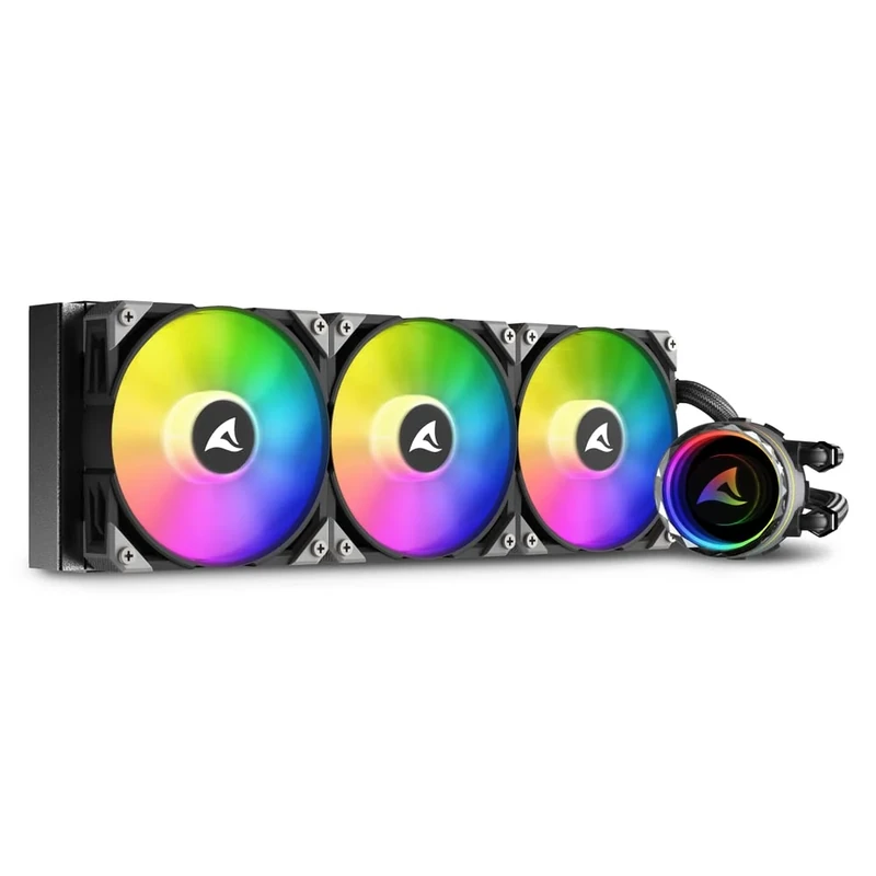 Sharkoon S90 RGB, AIO Water Cooling, Type 360 - Image 1