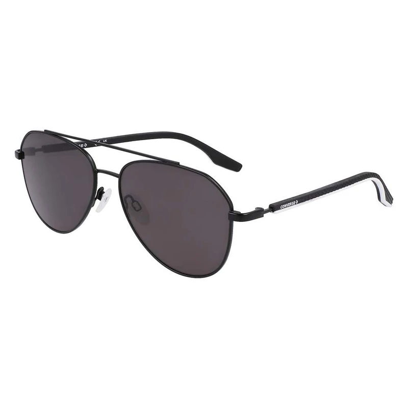 Converse CV307S NORTH END 001 Matte Black Sunglasses Unisex Metallo, Aviator, 58