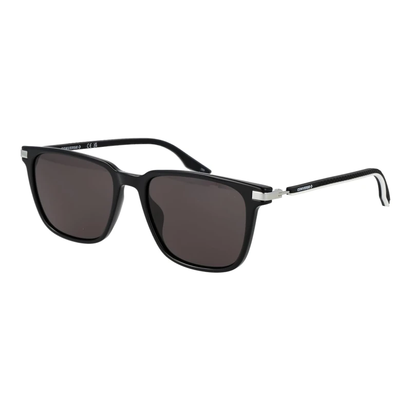 Converse CV543S NORTH END 001 Black Sunglasses Unisex Iniettato, Square, 54