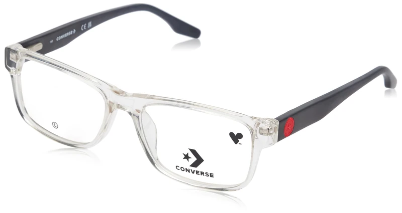 Converse CV5072Y CV5072Y 970 crystal clear Eyewear Unisex Acetate, Standard, 16