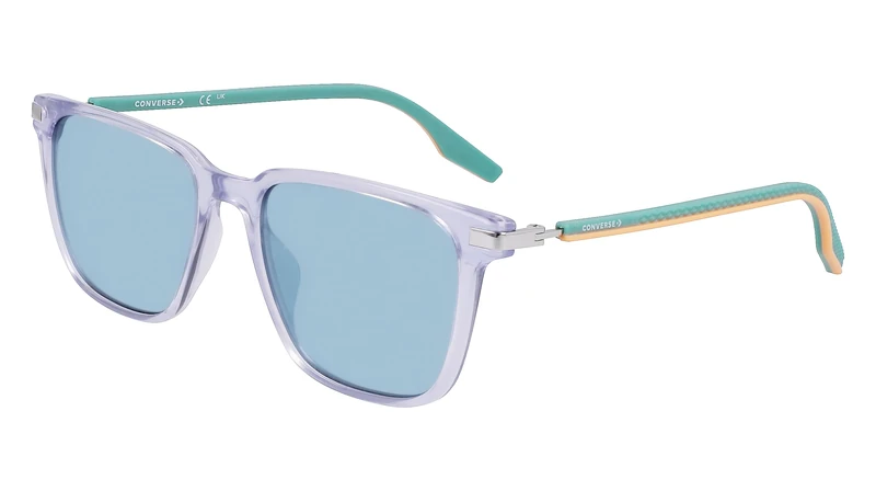 Converse CV543S NORTH END 456 Crystal Ghosted Sunglasses Unisex Iniettato, Square, 54
