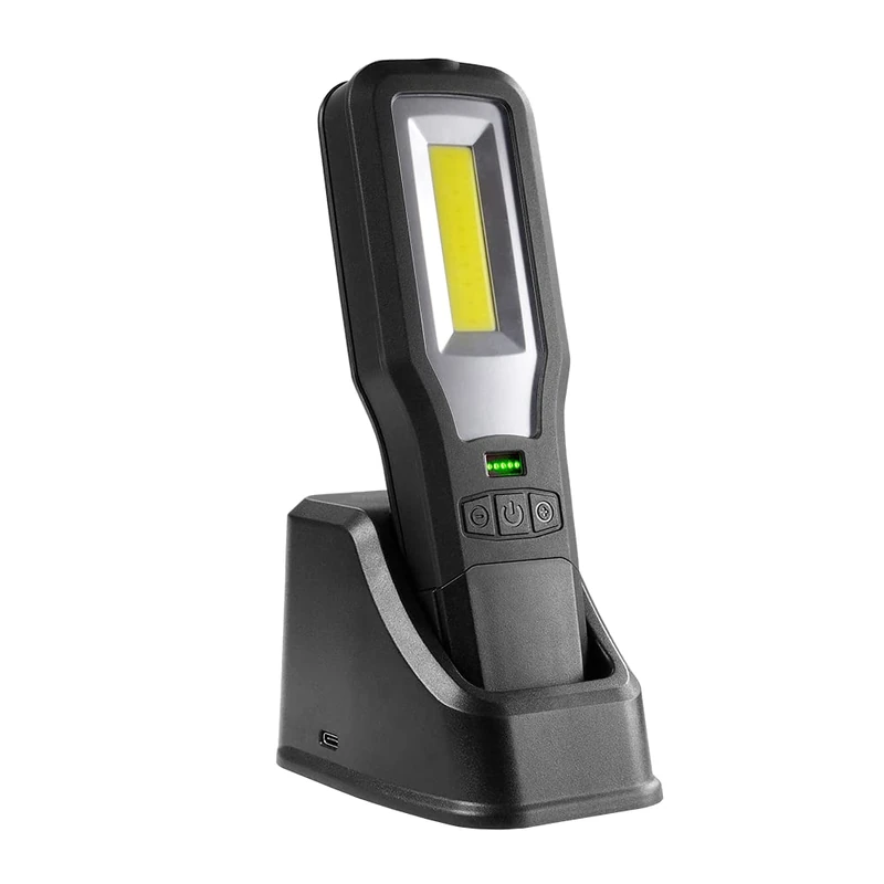 everActive WL-600R COB LED Workshop Work Light 10W 550 Lumens Two Independent Light Sources Rechargeable Waterproof