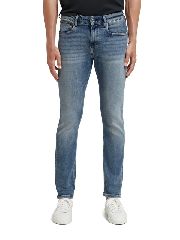 Scotch & Soda Men Skim Skinny-Fit Jeans Casual Trousers, Make it Count, 29-34 - Image 1