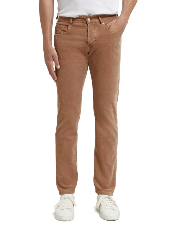 Scotch & Soda Men's Trousers, Camel, 38 W/34 L