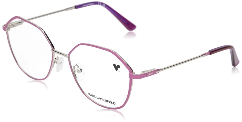 Karl Lagerfeld KL346 KL346 628 strawberry vista Men's Acetate, Standard, 54