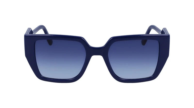 KARL LAGERFELD Women's Sunglasses KL6098S - Blue with Gradient Blue Lens