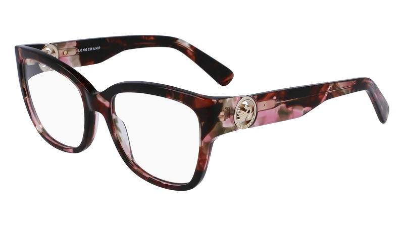 LONGCHAMP LO2712 218 BROWN/ROSE HAVANA 53/17/140 FEMALE Eyewear Frame