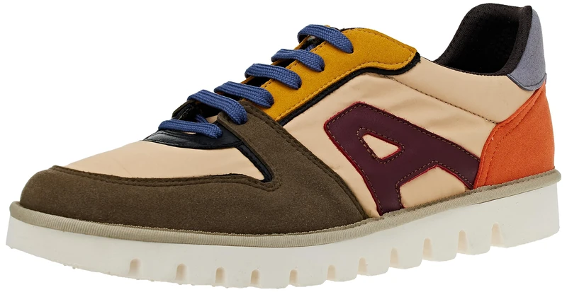 ART Unisex's 1589 Ontario Sneaker, Multi Military, 10.5 UK