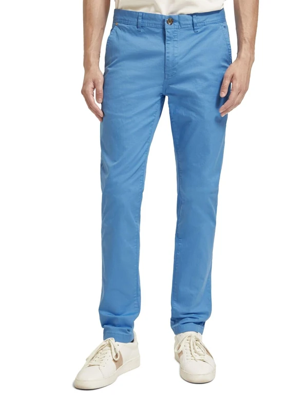 Scotch & Soda Men's Mott Chino, Rhythm Blue, 38-34 - Image 1