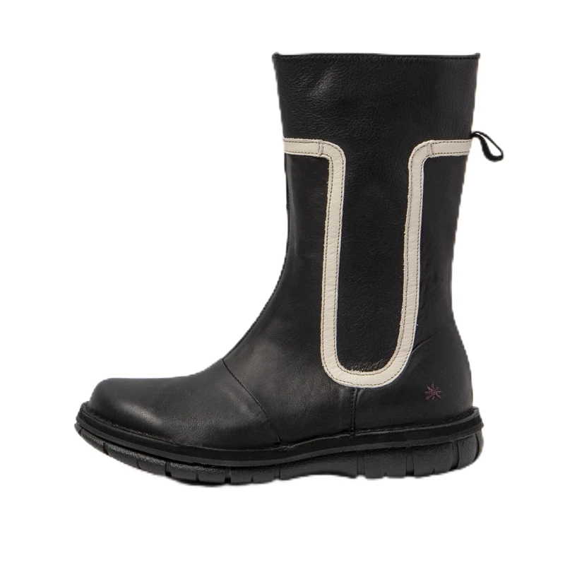ART Women's 1737 Misano Fashion Boot, Black/White, 3 UK