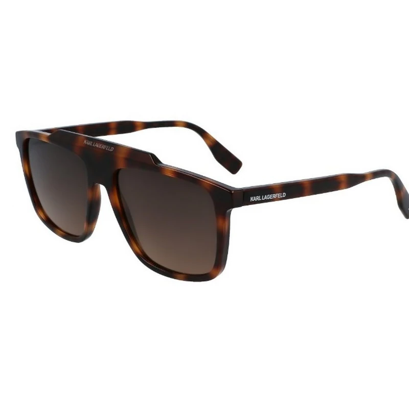 Karl Lagerfeld KL6107S 240 Tortoise Sunglasses Man Iniettato, Aviator, 58
