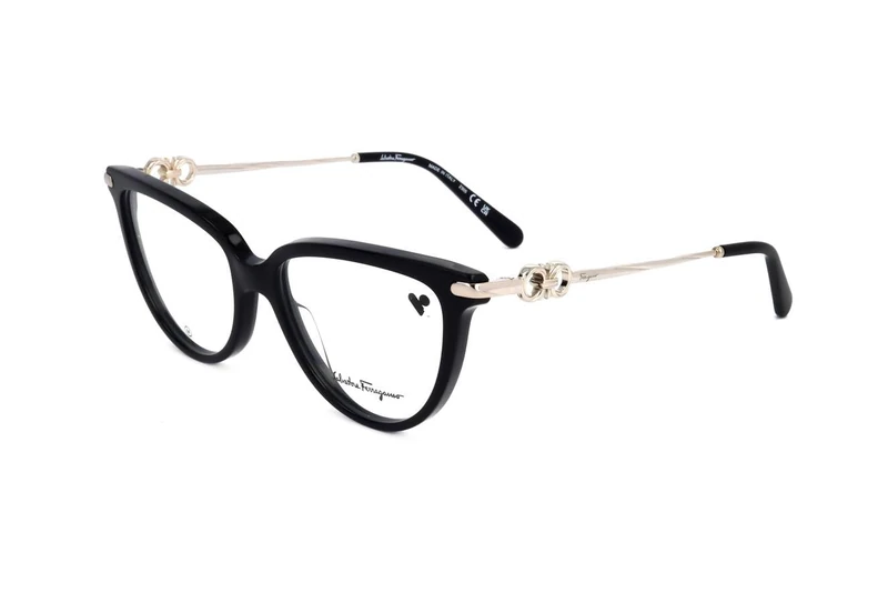 Salvatore Ferragamo SF2946 SF2946 001 black vista Women's Acetate, Standard, 53