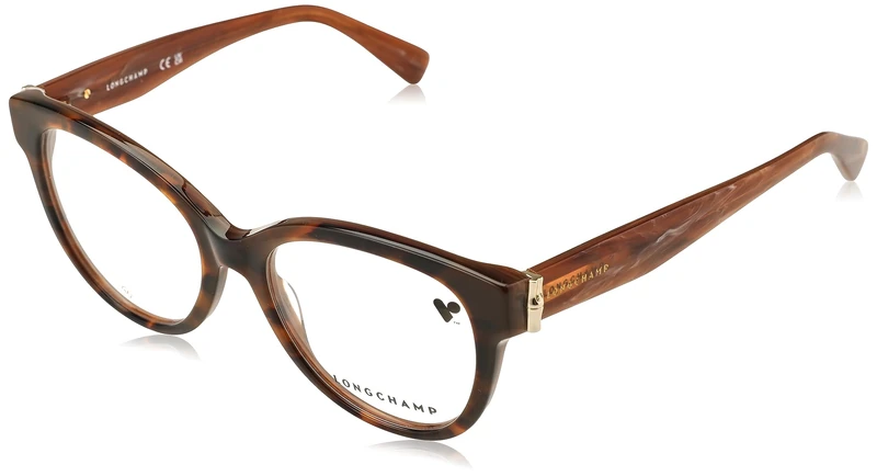 Longchamp LO2714 Havana 52/17/140 WOMAN Eyewear Frame
