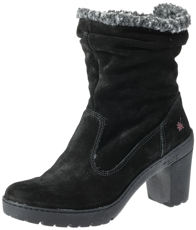 ART Women's 1757 Travel Fashion Boot, Black/White, 7 UK