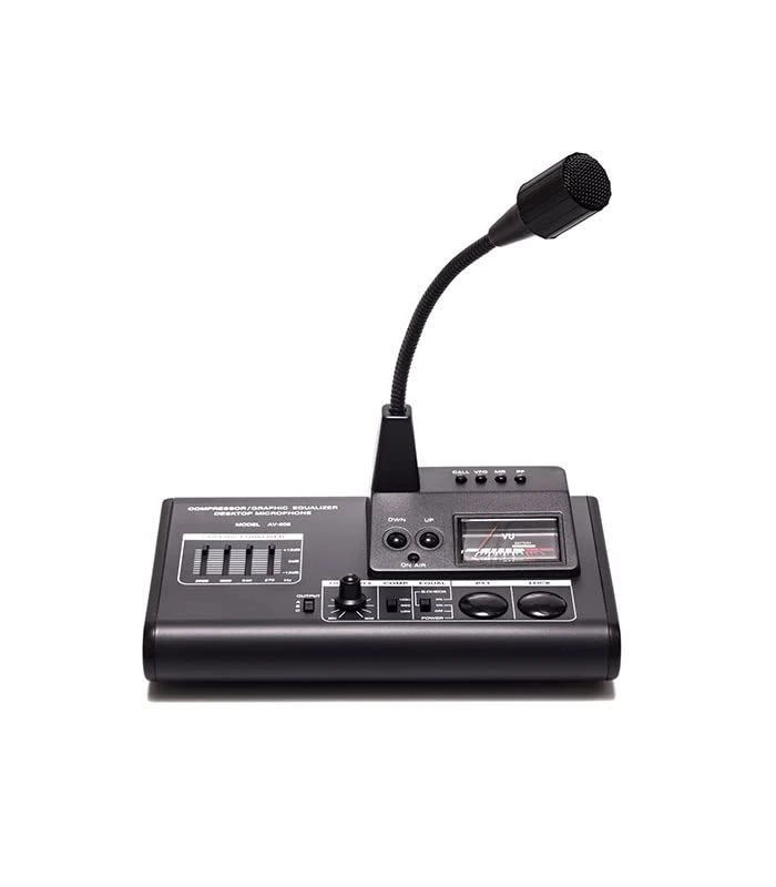 AVAIR AV-908 Desktop Microphone (with Equalizer) - Image 1