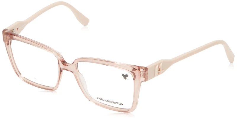 Karl Lagerfeld KL6110 KL6110 650 pink vista Men's Acetate, Standard, 54 - Image 1