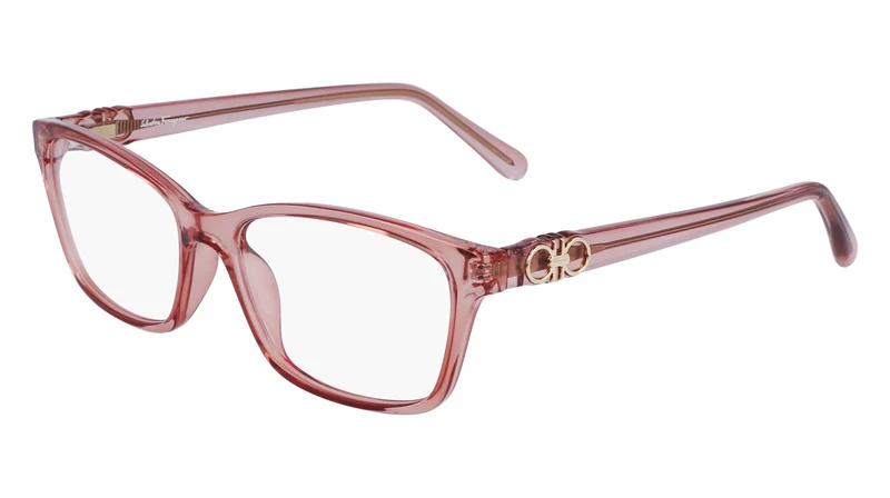 SALVATORE FERRAGAMO Women's Glasses, Transparent Nude, 54/16/140