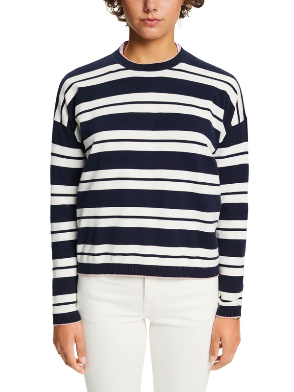 ESPRIT Women's Jumper, 402/Navy 3, M